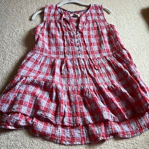 Checkered top from Anthropologie, size S